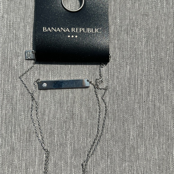 Banana Republic Horizontal Bar Necklace NEW - Picture 5 of 11